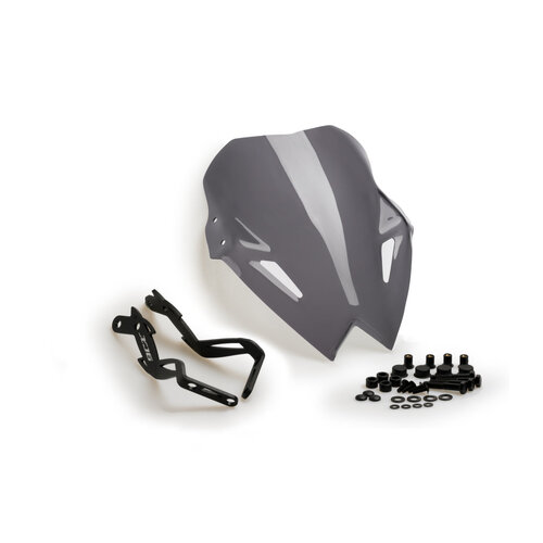 Puig New Generation Sport Screen To Suit Yamaha XJ6 (2009 - 2016) - Dark Smoke