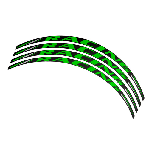 Puig Rim Strips X4 Racing (Green)