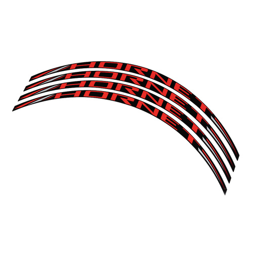 Puig Rim Strips X4 Hornet (Red)