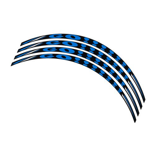 Puig Rim Strips X4 Go (Blue)