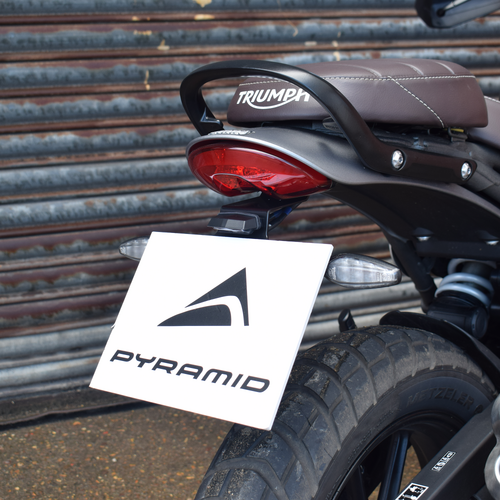 Pyramid Tail Tidy | Matte Black | Triumph Scrambler 400 X 2024>Current