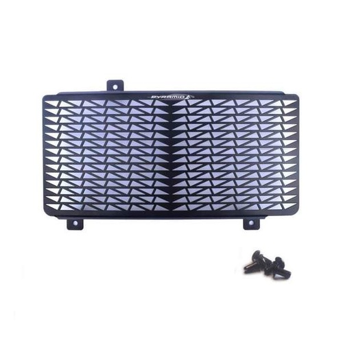 Pyramid Radiator Guard | Matte Black | Kawasaki Versys 650 2015>Current