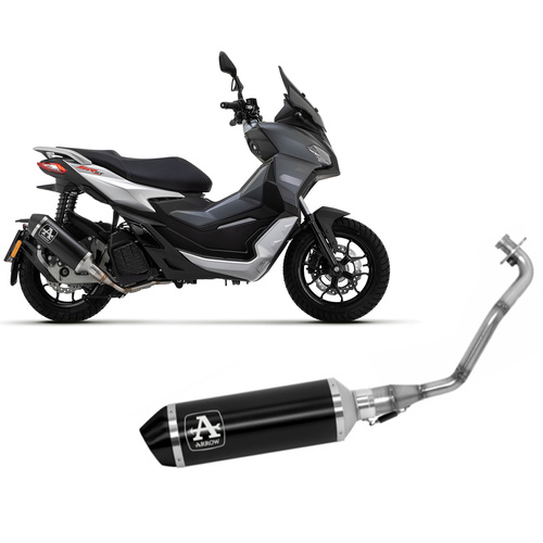 Arrow Exhaust - Aprilia Sr 200 Gt 2022 > 2023 Complet Kit Urban Aluminum Dark