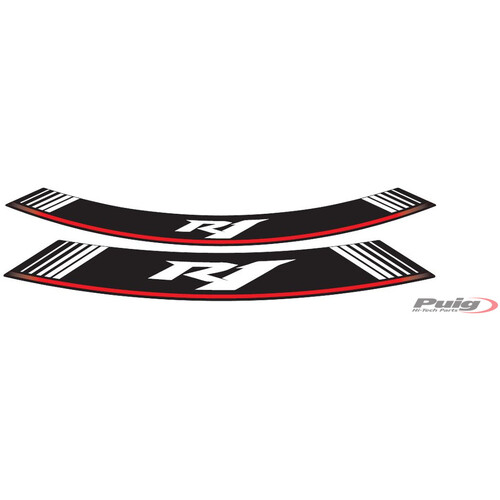 Puig Kit 8 Rim Strips R1 (Silver)