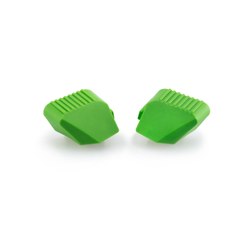 Puig Rubber Ends By Pair Fr.Sliders Pro (Green)