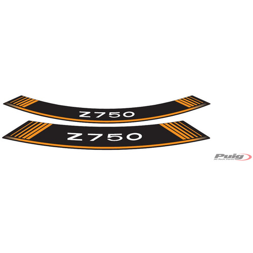 Puig Kit 8 Rim Strips Z750 (Orange)