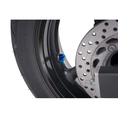 Puig Race Valves For 11mm Valves (Blue)