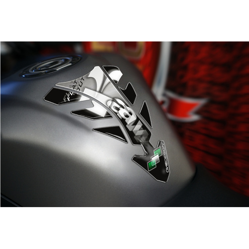 Puig Tank Pad Future Kawasaki (Silver)