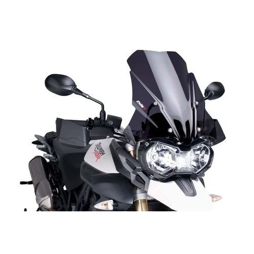 Puig Touring Screen To Suit Triumph Tiger 800 (Dark Smoke)