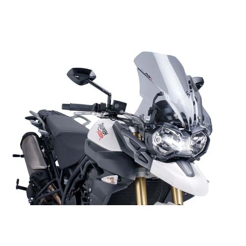 Puig Touring Screen To Suit Triumph Tiger 800 Models (Smoke)