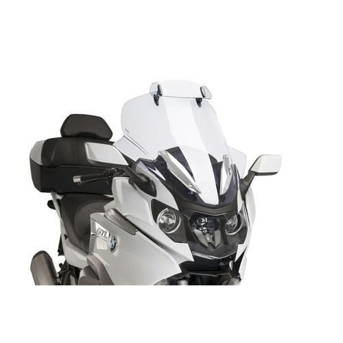 Puig Visor Multi-Adjustable W/Template 325X102mm (Clear)