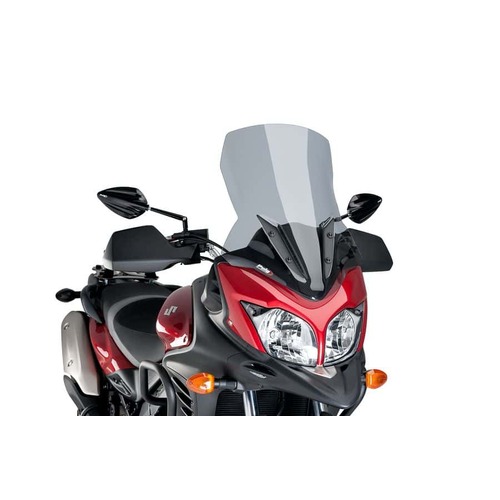 Puig Touring Screen To Suit Suzuki DL650 V-Strom (2012 - 2016) - Smoke