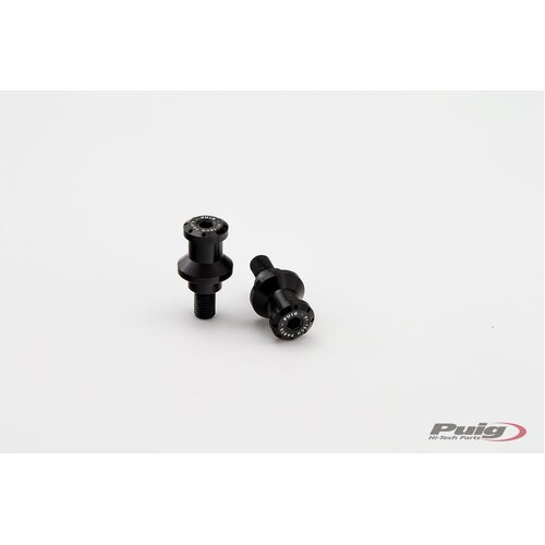 Puig Spools By Pair Hi-Tech Parts Diam.10mm (Black)