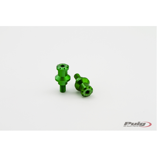 Puig Spools By Pair Hi-Tech Parts Diam.10mm (Green)