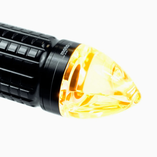Motogadget m-Blaze Cone (Bar End Indicator) (Side & Colour: Right, Black)
