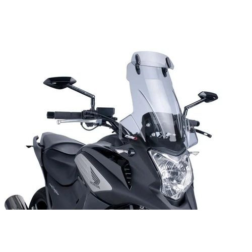 Puig Touring Screen W/Visor Honda NC700X 12-13 (Clear)