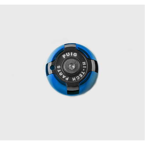 Puig Hi-Tech Oil Plug For Various Yamaha Models (Blue)