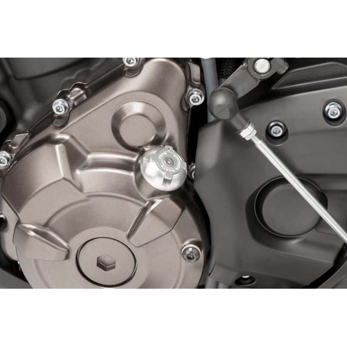 Puig Hi-Tech Oil Plug For Various Yamaha Models (Silver)