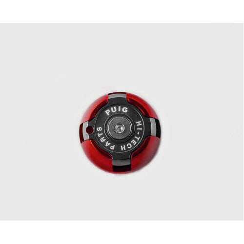 Puig Hi-Tech Oil Plug For Various Yamaha Models (Red)