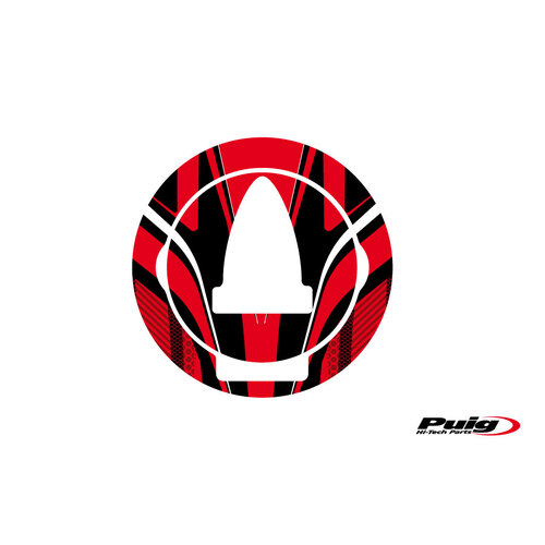 Puig Fuel Cap Cover Radical Aprilia (Red)