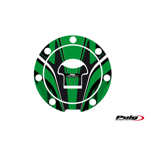 Puig Fuel Cap Cover Radical Honda (Green)