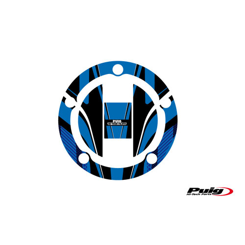 Puig Fuel Cap Cover Radical Suzuki (Blue)