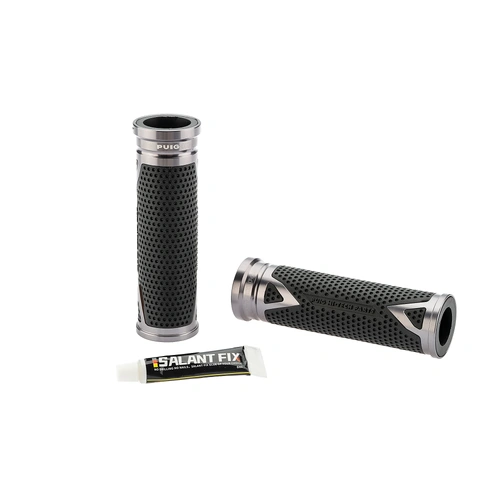 Puig GRIPS BY PAIR PUIG HI-TECH RADICAL ALU (Titanium)