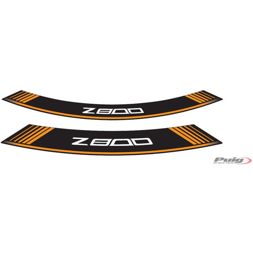 Puig Kit 8 Rim Strips Z800 (Orange)