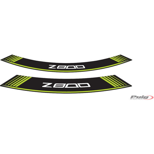 Puig Kit 8 Rim Strips Z800 (Green)