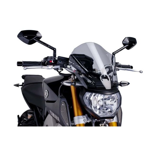 Puig New Generation Touring Screen To Suit Yamaha MT-09 2013-2016 (Smoke)