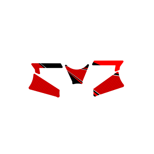 Puig Yoke Protector Triumph Daytona 675/R 13-17' (Red)