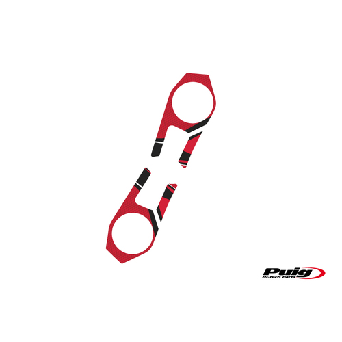 Puig Yoke Protector Kawasaki ZX6R 09-16 (Red)