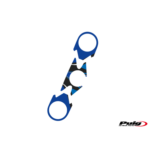 Puig Yoke Protector Kawasaki ZX6R 07-08 (Blue)