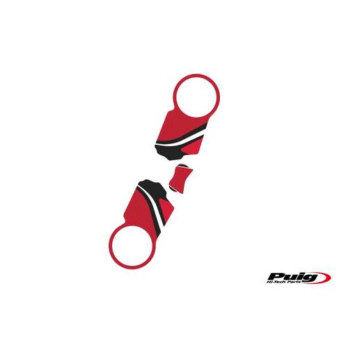 Puig Yoke Protector Honda CBR1000RR 04-07 (Red)