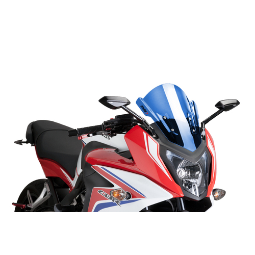 Puig Z-Racing Screen Honda CBR650F 14'-18' (Blue)
