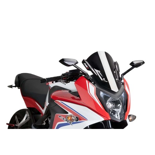 Puig Z-Racing Screen To Suit Honda CBR650F 2014 - 2020 (Black)
