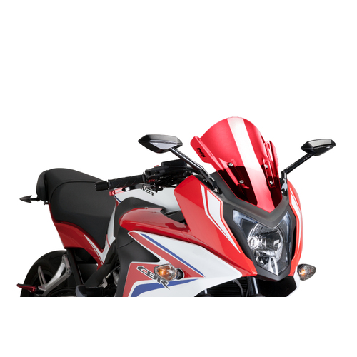 Puig Z-Racing Screen Honda CBR650F 14'-18' (Red)