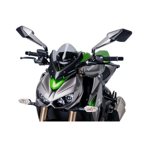 Puig New Generation Sport Screen To Suit Kawasaki Z1000/R (Smoke)