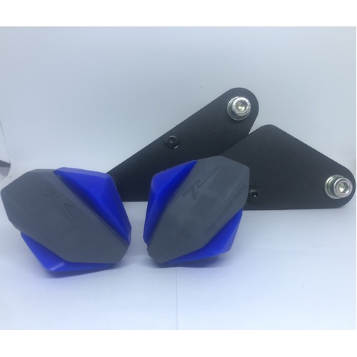 Puig R12 Frame Sliders To Suit BMW S 1000 R (2014 - 2016) - Blue
