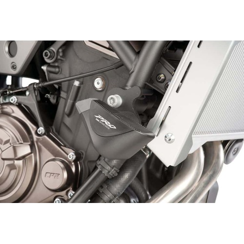 Puig Pro Frame Sliders To Suit Yamaha MT-07 / XSR700 Models (Black)