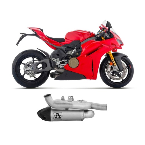 Arrow Exhaust - Ducati Panigale V4 2025 Titanium Semi-Complete Exhaust