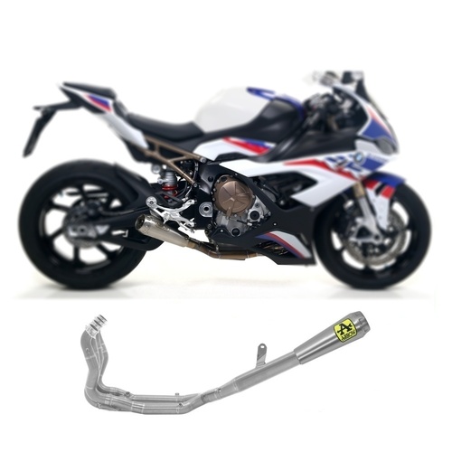 Arrow Exhaust - BMW S 1000 Rr 2019 > 2024 Titanium Racing Full System Competition Titanium End Cap