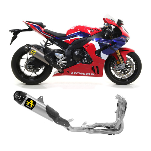 Arrow Exhaust - Honda Cbr 1000 Rr-r 2020 > 2022 Full Exhaust Competition Works Titanium