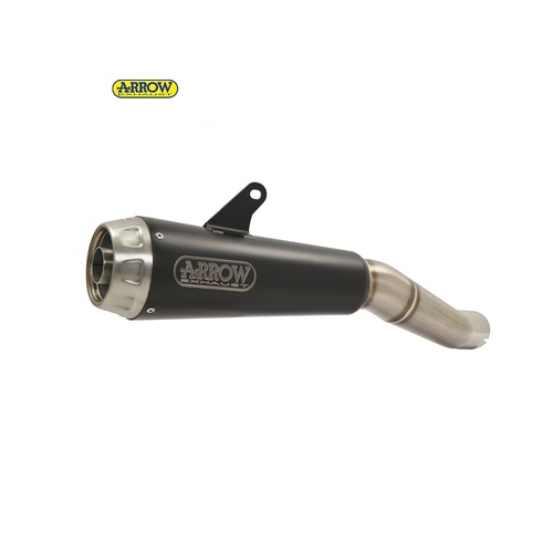 Arrow Exhaust - Aprilia Tuono 1100 V4 Factory 2019 > 2020 Exhaust Muffler Pro-race Black Nichrom