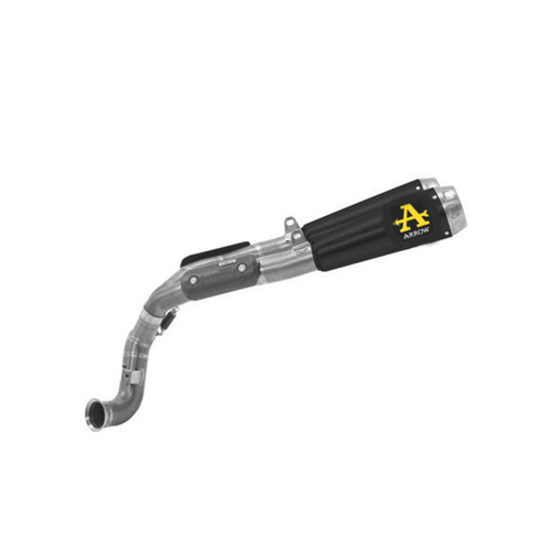 Arrow Exhaust - KTM 890 Duke R 2020 > 2023 System Exhausts + Link Pipe Nokat Pro Race Nichrom Black