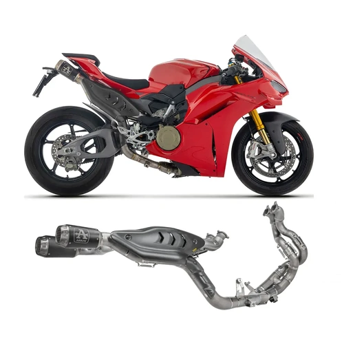Arrow Exhaust - Ducati Panigale V4 2025 Pro-Race Competition Dark Titanium Full Exhaust System