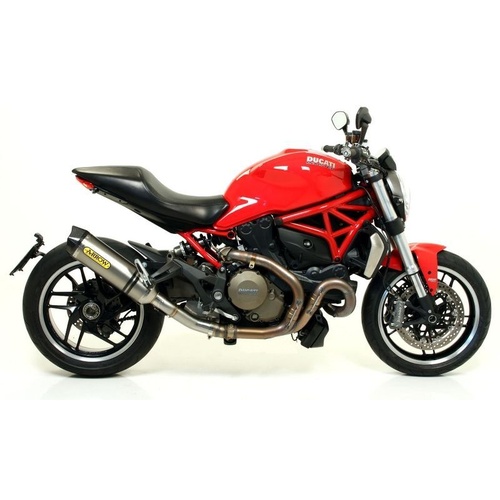 Arrow Exhaust - Ducati Monster 821 2014 > 2016 Exhaust + Link Pipe Racing Race Tech Aluminium