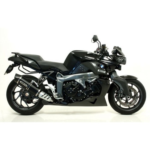 Arrow Exhaust - BMW K 1300 R 2009 > 2016 Exhaust + Link Pipe Racing Maxi Race Tech Aluminium Black