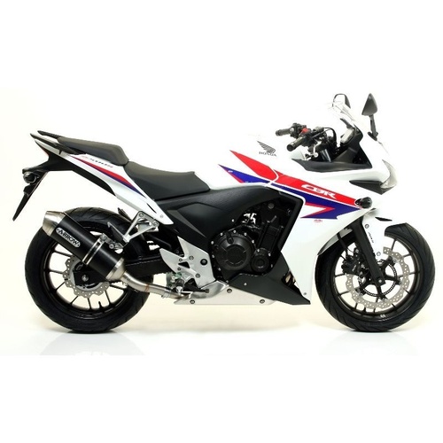 Arrow Exhaust - Honda Cbr 500 R 2013 > 2015 Exhaust + Link Pipe Racing Race Tech Aluminium Black