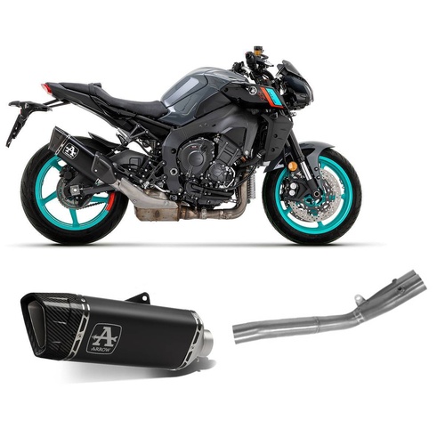 Arrow Exhaust - Yamaha Mt-10 2022 > 2023 Exhaust Muffler Pista Titanium Dark+link Pipe
